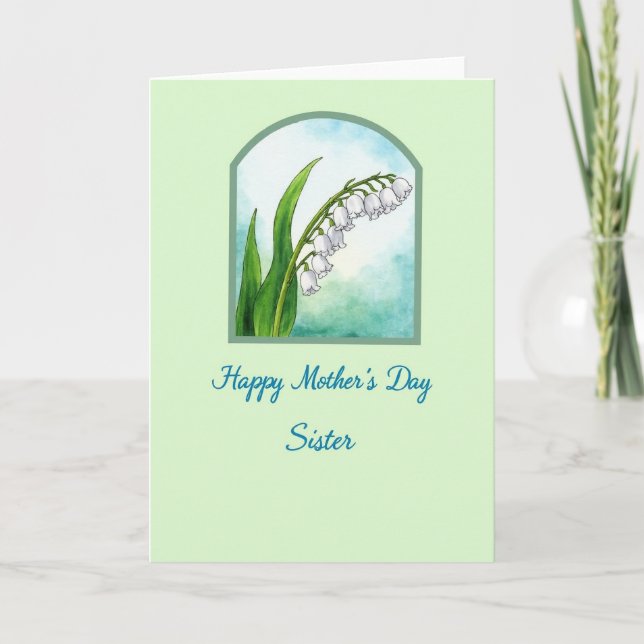 Floral Mothers Day Alcove Card (Front)