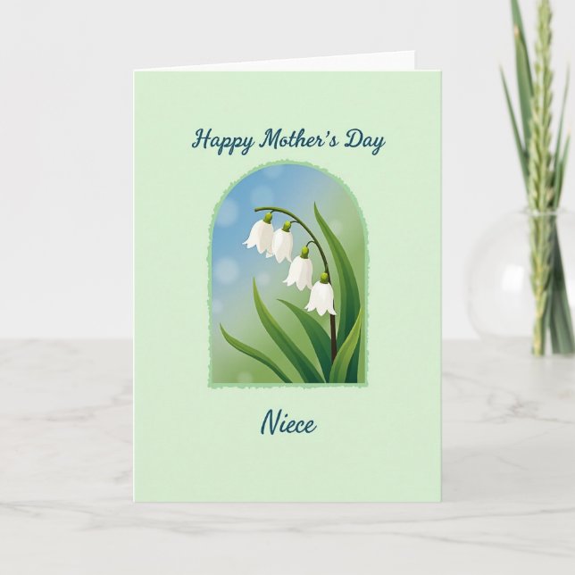Floral Mothers Day Arch Card (Front)