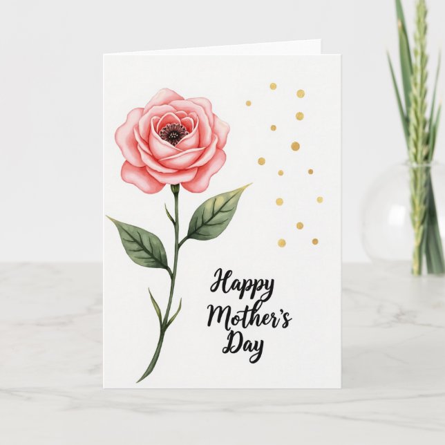 Floral Mothers Day Blossom Card (Front)