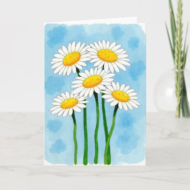 Floral Mothers Day Blossoms Card (Front)
