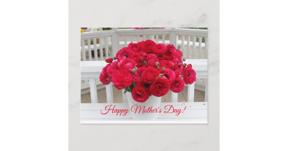 Floral Mothers Day Card Zazzle