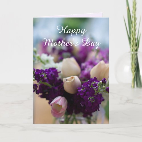 Floral Mothers Day Card