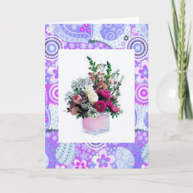 Floral Mother's Day Card (Front)