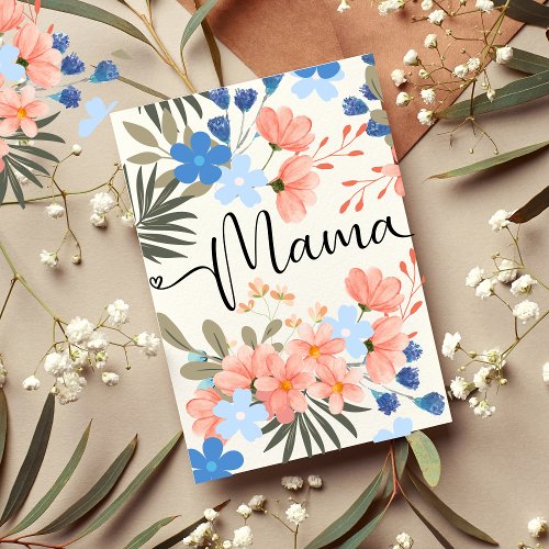 Floral Mothers day Custom Photo