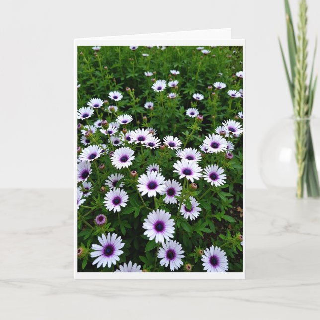 Floral Mothers Day Flower Card (Front)