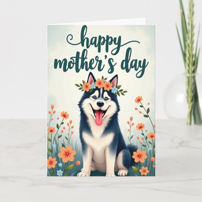 Floral Mothers Day Friend Card (Front)
