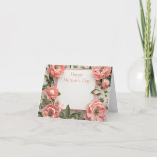 Floral Mother's Day Greeting Card