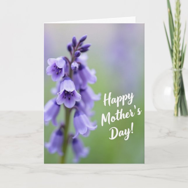 Floral Mothers Day Macro Card (Front)
