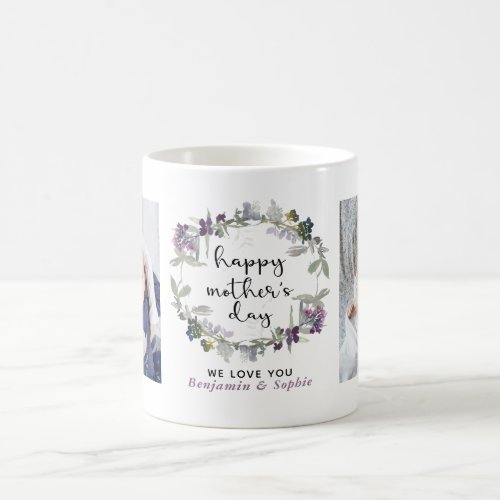 Floral Mothers Day Photo Coffee Mug