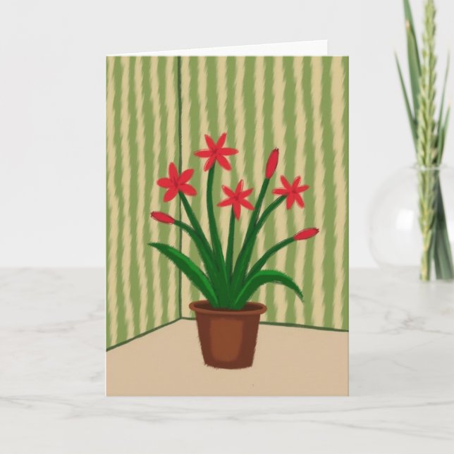 Floral Mothers Day Plant Card (Front)