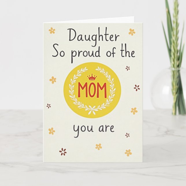 Floral Mothers Day Pride Card (Front)