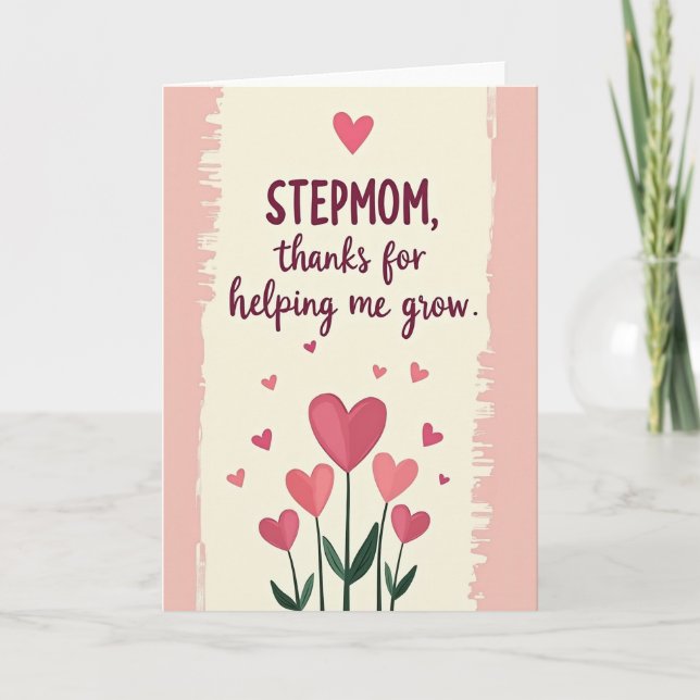 Floral Mothers Day Thank You Card (Front)