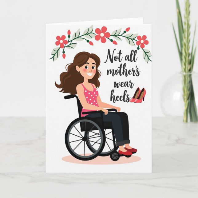 Floral Mothers Love Card (Front)
