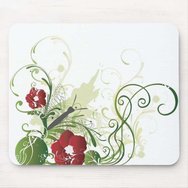 Floral Mousepad (Front)