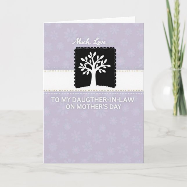 Floral Much Love Mothers Day Card (Front)