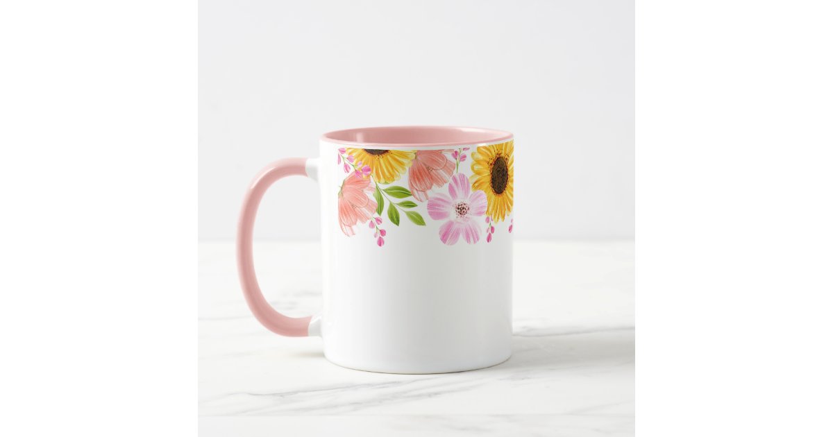 Floral Mug | Zazzle