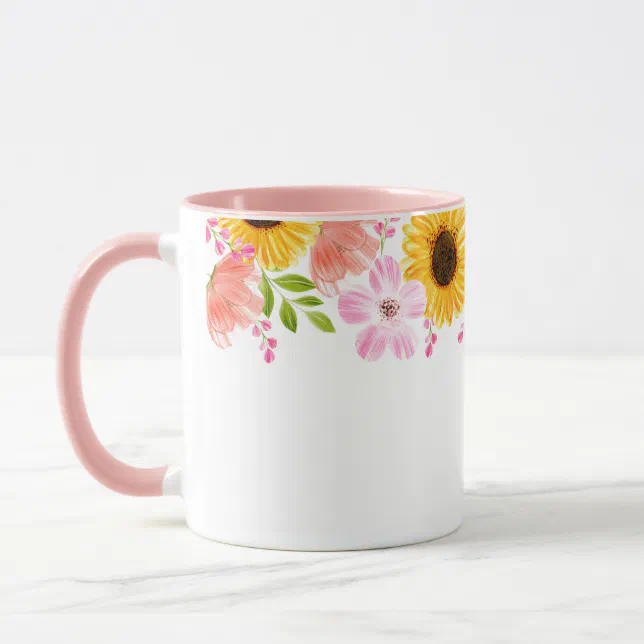 Floral Mug | Zazzle