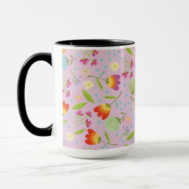 Floral mug (Left)