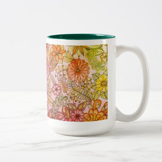 Floral mug 2 (Right)