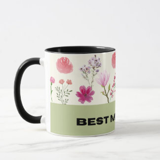 Floral Mug for Mom