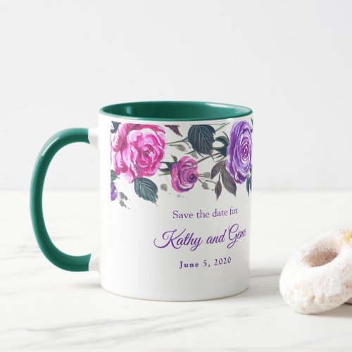 Floral Mug_Save the date Mug