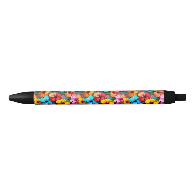 Floral Multicolored Flowers Pattern-36355 Pen (Front)