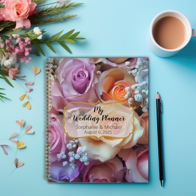 Floral Multicolored Roses My Wedding Planner (Creator Uploaded)
