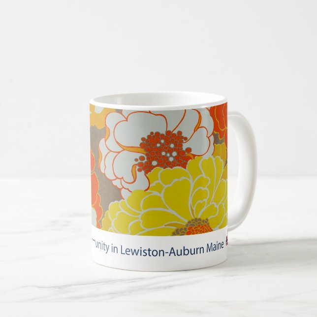 Floral Museum LA Mug (Front Right)