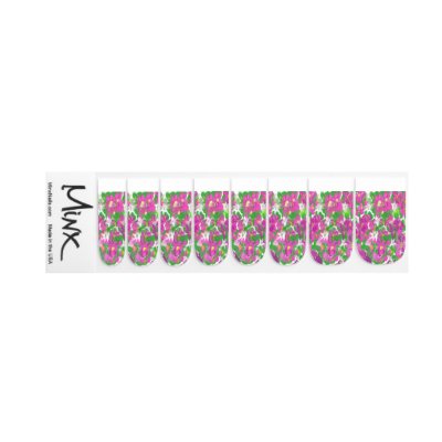 Floral Nails Minx Nail Wraps