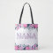 Floral Nana split Monogram with grandkids names
