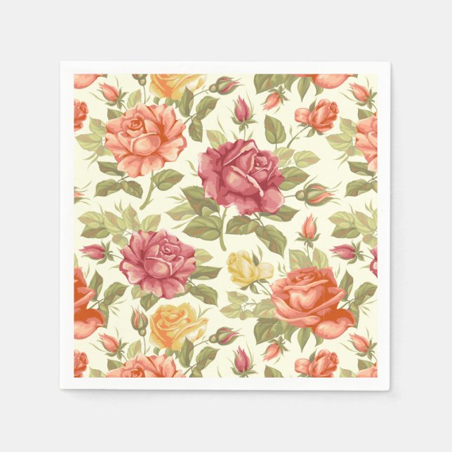 Floral Napkins (Front)