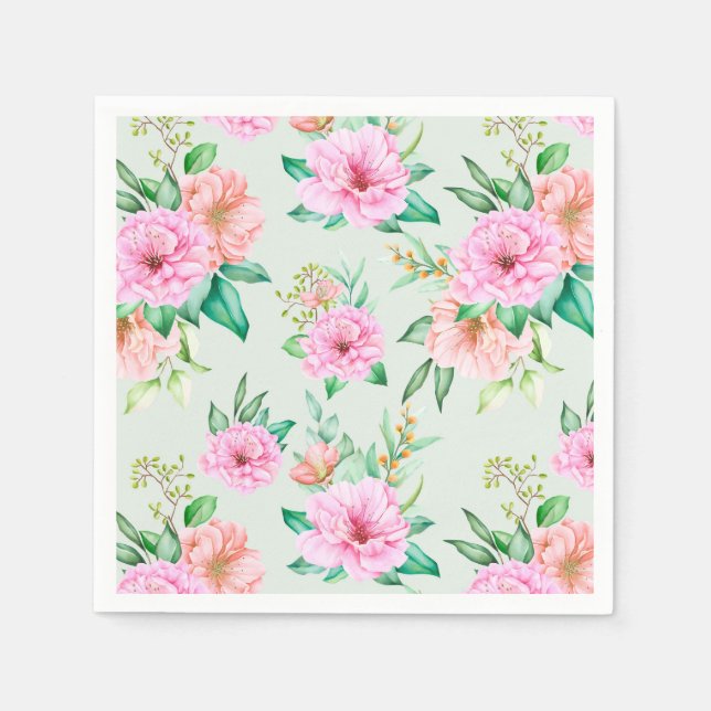 Floral Napkins (Front)