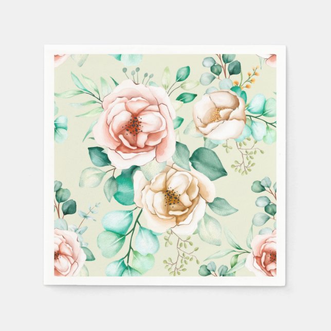 Floral Napkins (Front)