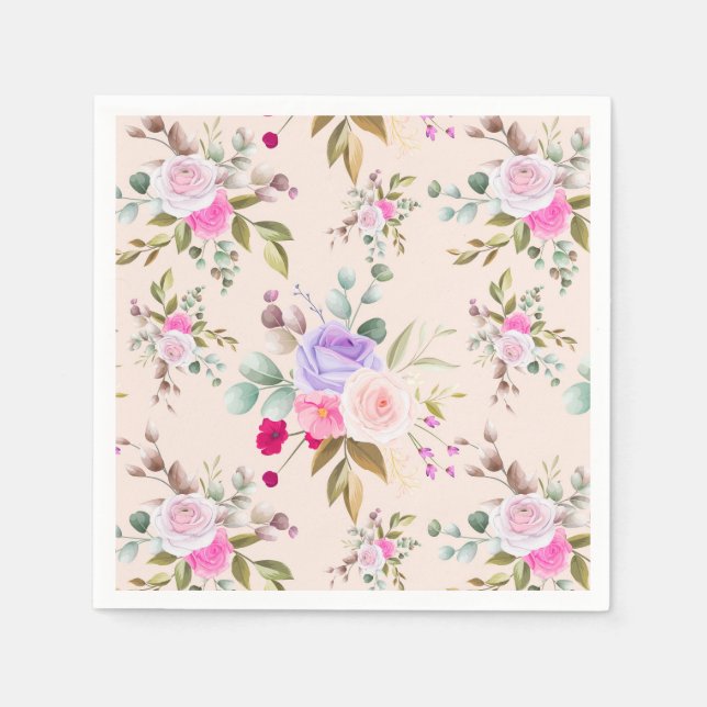 Floral Napkins (Front)