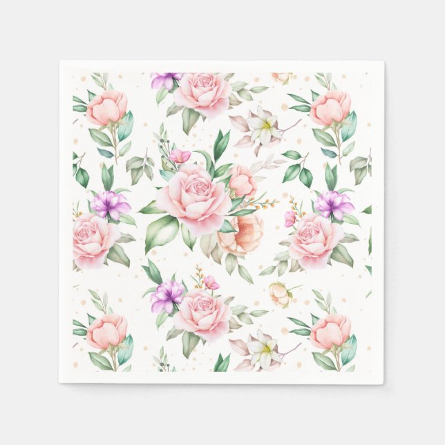 Floral Napkins (Front)