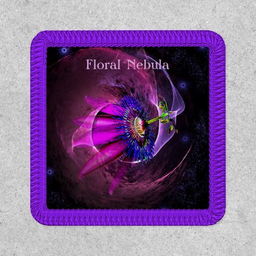 Floral Nebula Design Patch