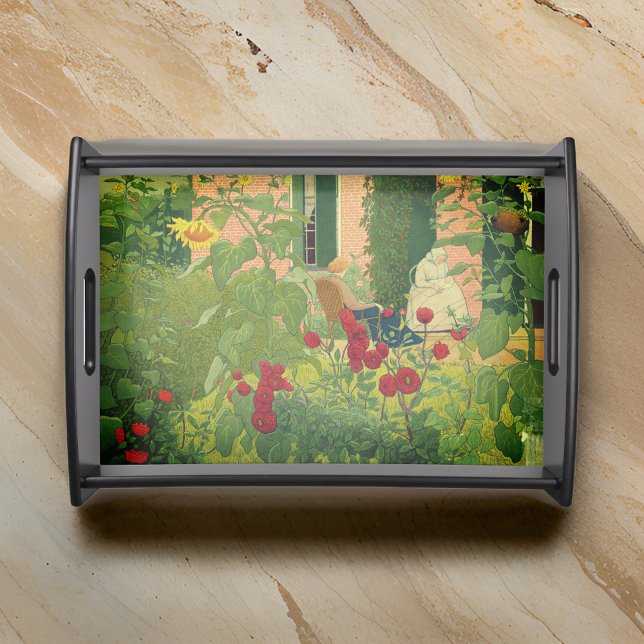 Floral Netherlands Art - Ferdinand Hart Nibbrig Serving Tray (Creator Uploaded)