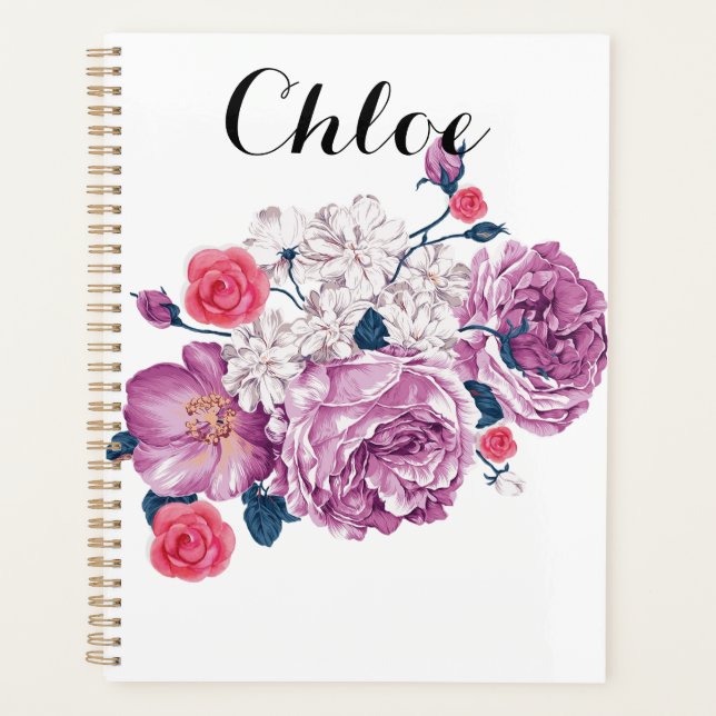 FLORAL NOTEBOOK (Front)