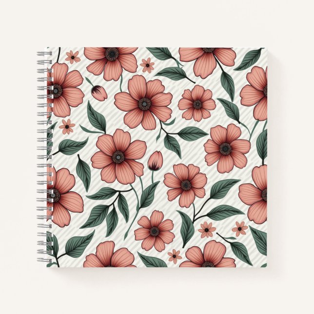Floral notebook (Front)