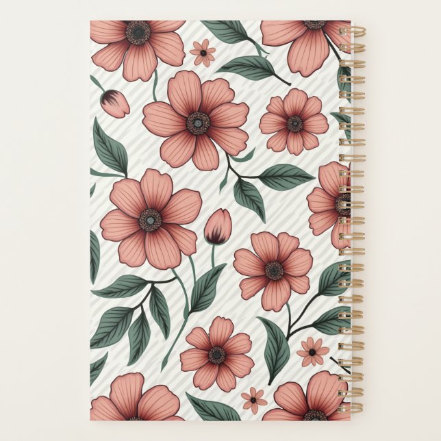 floral notebook (Back)