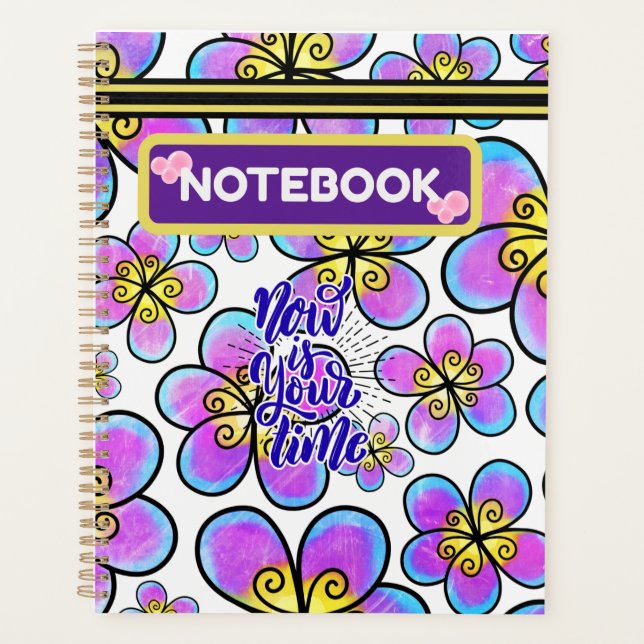 Floral Notebook (Front)