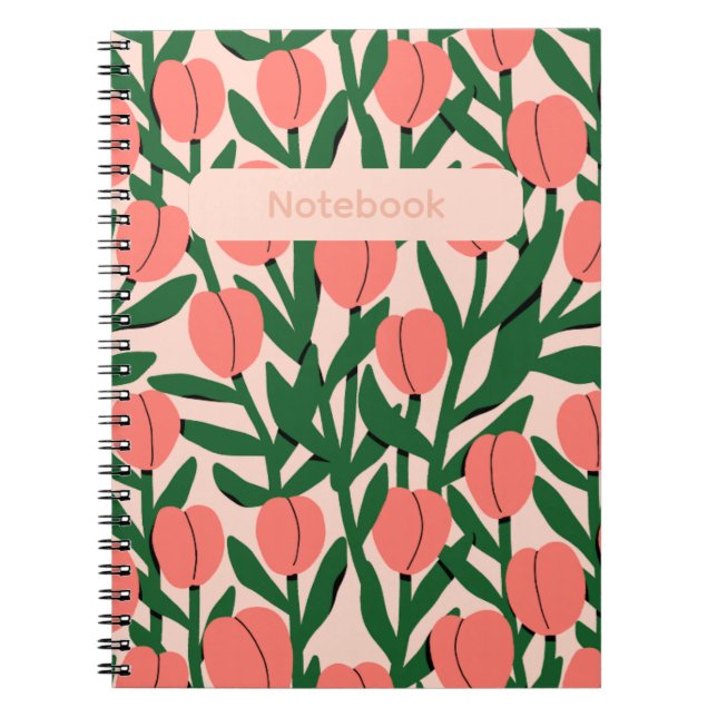 Floral Notebook – Elegant Flower-Themed  (Front)
