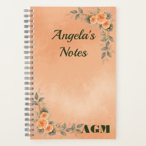 Floral Notebook for Someone Special