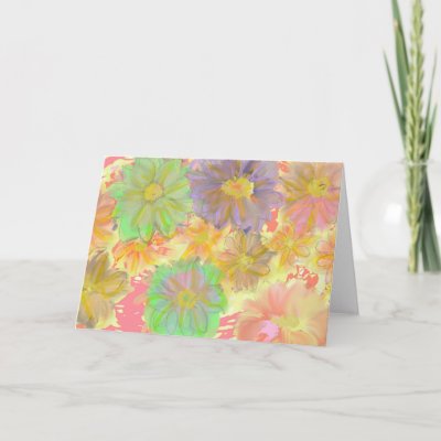 Floral Notecard