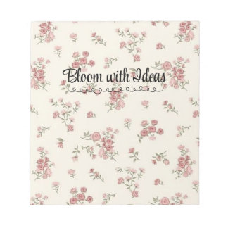 Floral Notepad – Cute & Practical for Notes, Lists