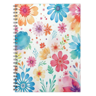 floral notepad notebook