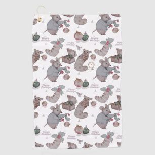 Floral Nursery print towel