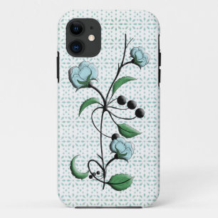 Floral on eyelet iPhone 11 case