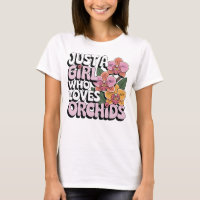 Floral Orchid Lover Design for Women