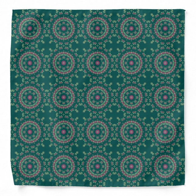 Floral ornament bandana (Front)